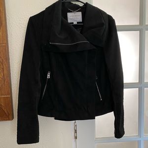Lucky Brand Black Suede Moro Jacket